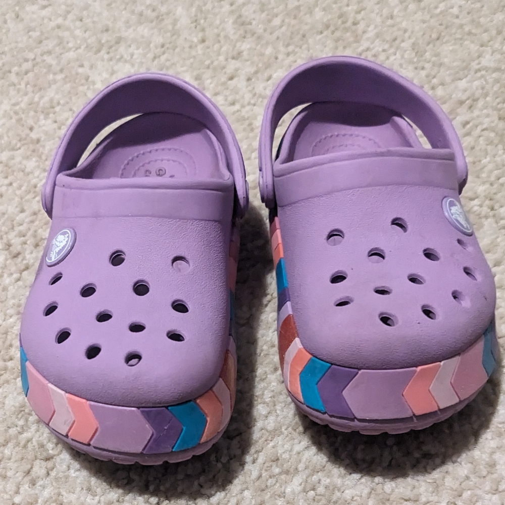 Kids Purple Clogs